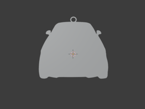 Car pendant-05 printable jewelry 3D print model 3D 模型