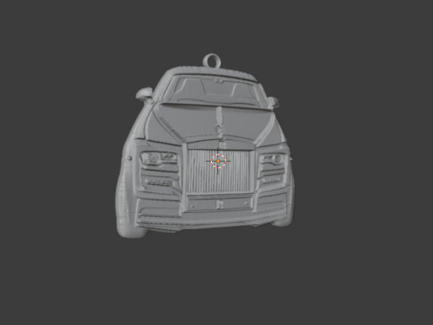 Car pendant-05 printable jewelry 3D print model 3D 模型