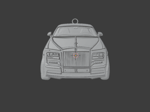 Car pendant-05 printable jewelry 3D print model 3D 模型