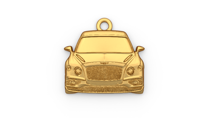 Car pendant-07 printable jewelry 3D Модель .c4d .max .obj .3ds .fbx .stl .blend 