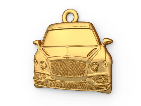 Car pendant-07 printable jewelry 3D Model