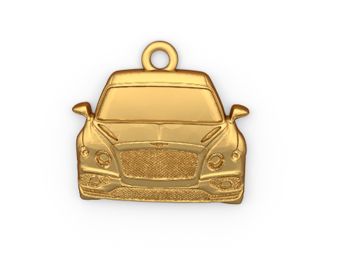 Car pendant-07 printable jewelry 3D Модель