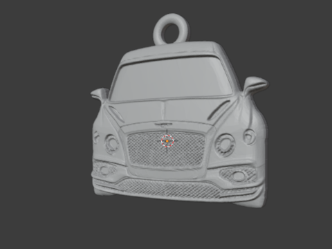 Car pendant-07 printable jewelry 3D Модель