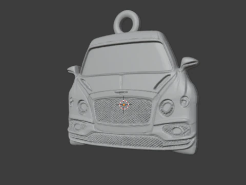 Car pendant-07 printable jewelry 3D Model