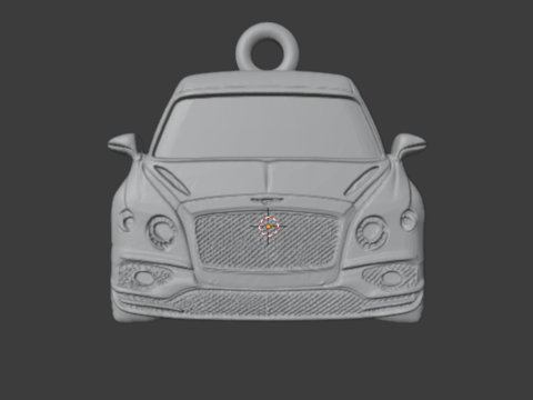 Car pendant-07 printable jewelry 3D Модель
