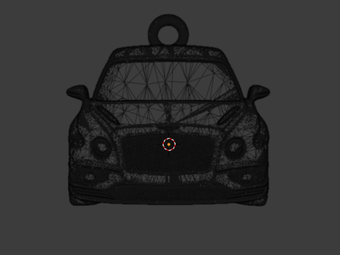 Car pendant-07 printable jewelry 3D Модель