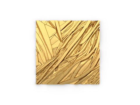 Decor set ornament wall panel Printable 01 3Dプリントモデル