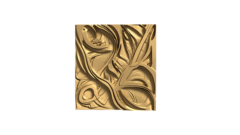 3D Printed Ornamental Wall Panel decor set 3D print model 3D 프린트 모델 .c4d .max .obj .3ds .fbx .stl .blend 