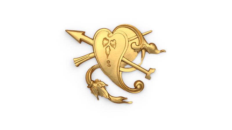 Classic carved decor ornament 485 Modello di stampa 3D .c4d .max .obj .3ds .fbx .stl .blend 