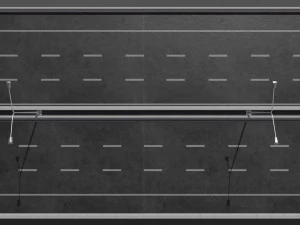 highway 2 lane 3D Model