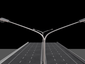 highway 2 lane 3D Модель