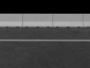 highway 2 lane 3D Model