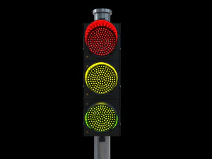 traffic light led 3D Model