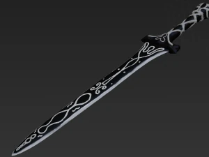 espada Modelo 3D