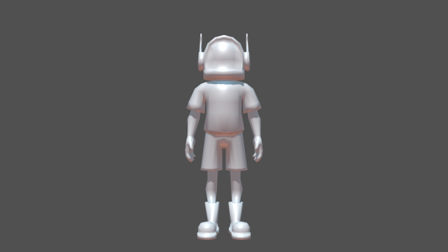 astronaut Modello 3D .c4d .max .obj .3ds .fbx .stl .blend 