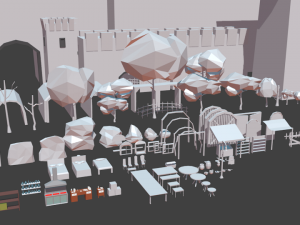 assets - medieval 3D Model