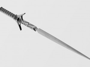 ultimate steel sword 3D Model