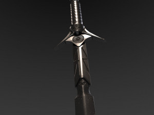 ultimate steel sword 3D 模型