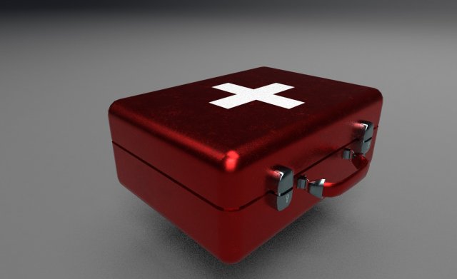medkit 3D Модель .c4d .max .obj .3ds .fbx .stl .blend 