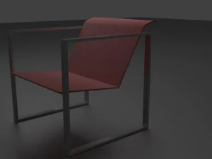 silla Modelo 3D