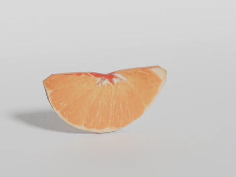 Orange 3D Modell