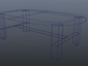 glass table 3D Model