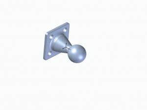 tipping sphere 40 3D Model