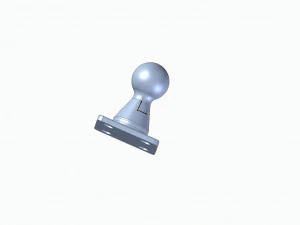 tipping sphere 40 3D Model