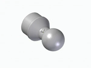 tipping sphere 100 3D Model