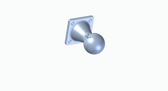 tipping sphere 60mm 3D 模型 .c4d .max .obj .3ds .fbx .stl .blend 