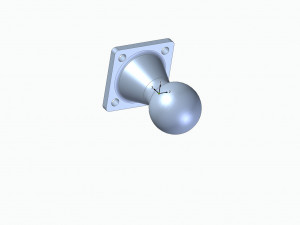 tipping sphere 60mm Modelo 3D