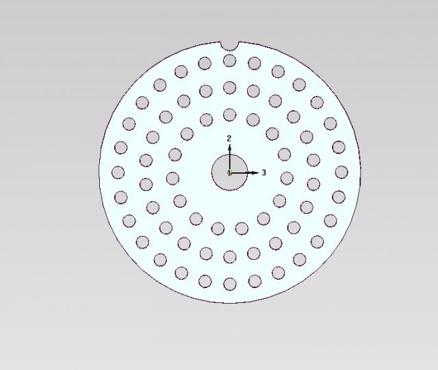 meat mincer disc 3Dモデル .c4d .max .obj .3ds .fbx .stl .blend