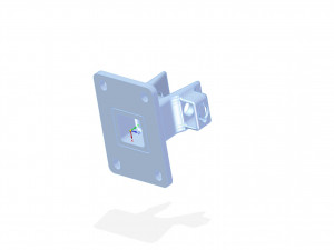Fitting fork for trailer Model 3D