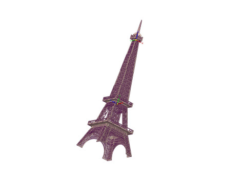 Eiffel Tower 3D Model
