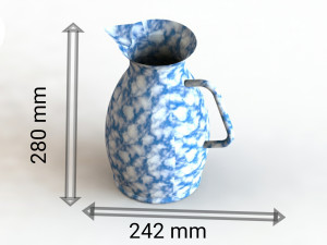 water jug Model Cetak 3D
