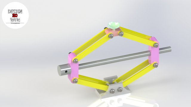 car jack 3dmodel 3D 打印模型 .c4d .max .obj .3ds .fbx .stl .blend