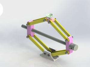 car jack 3dmodel 3D 打印模型