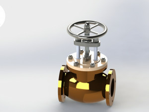 stop valve 3dmodel 3D Print Model