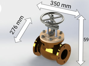 stop valve 3dmodel 3D 프린트 모델