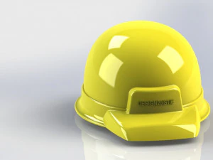 Modelo 3D de capacete Modelo 3D