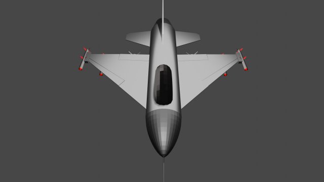 f-16aircraft 3D Модель .c4d .max .obj .3ds .fbx .stl .blend 