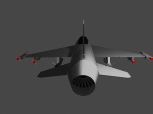 f-16aircraft 3D Модель
