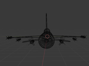 f-16aircraft 3D Модель