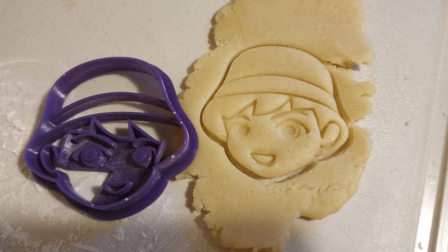 bts tinyton jk cookie forms 3D Model .c4d .max .obj .3ds .fbx .stl .blend 