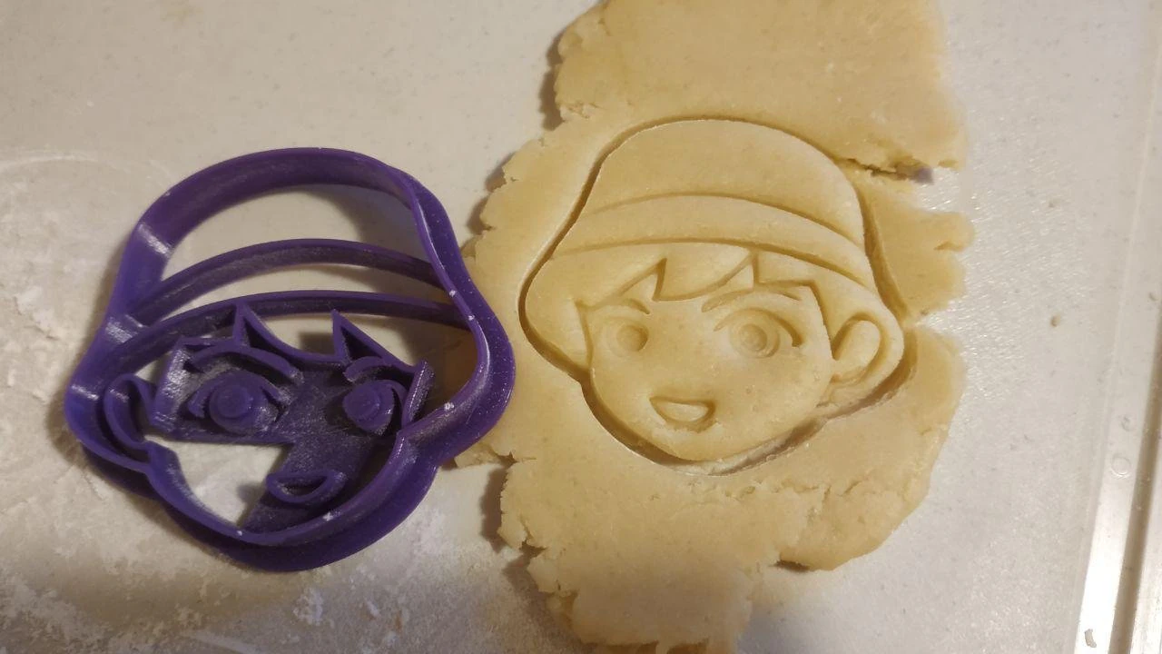 bts tinyton jk cookie forms 3D Model .c4d .max .obj .3ds .fbx .stl .blend