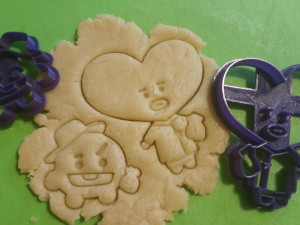 bts bt21 hanbok seria set cookie forms 3D Model