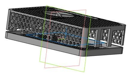 raspberry pi 4 b case 3D Print Model .c4d .max .obj .3ds .fbx .stl .blend