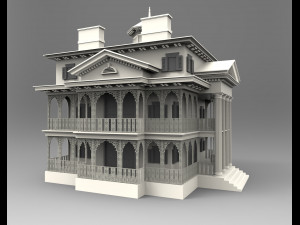disneyland haunted mansion 3Dプリントモデル