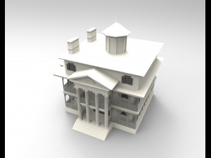 disneyland haunted mansion 3Dプリントモデル