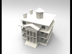 mans&atilde;o assombrada da Disneyl&acirc;ndia Modelo de Impressão 3D
